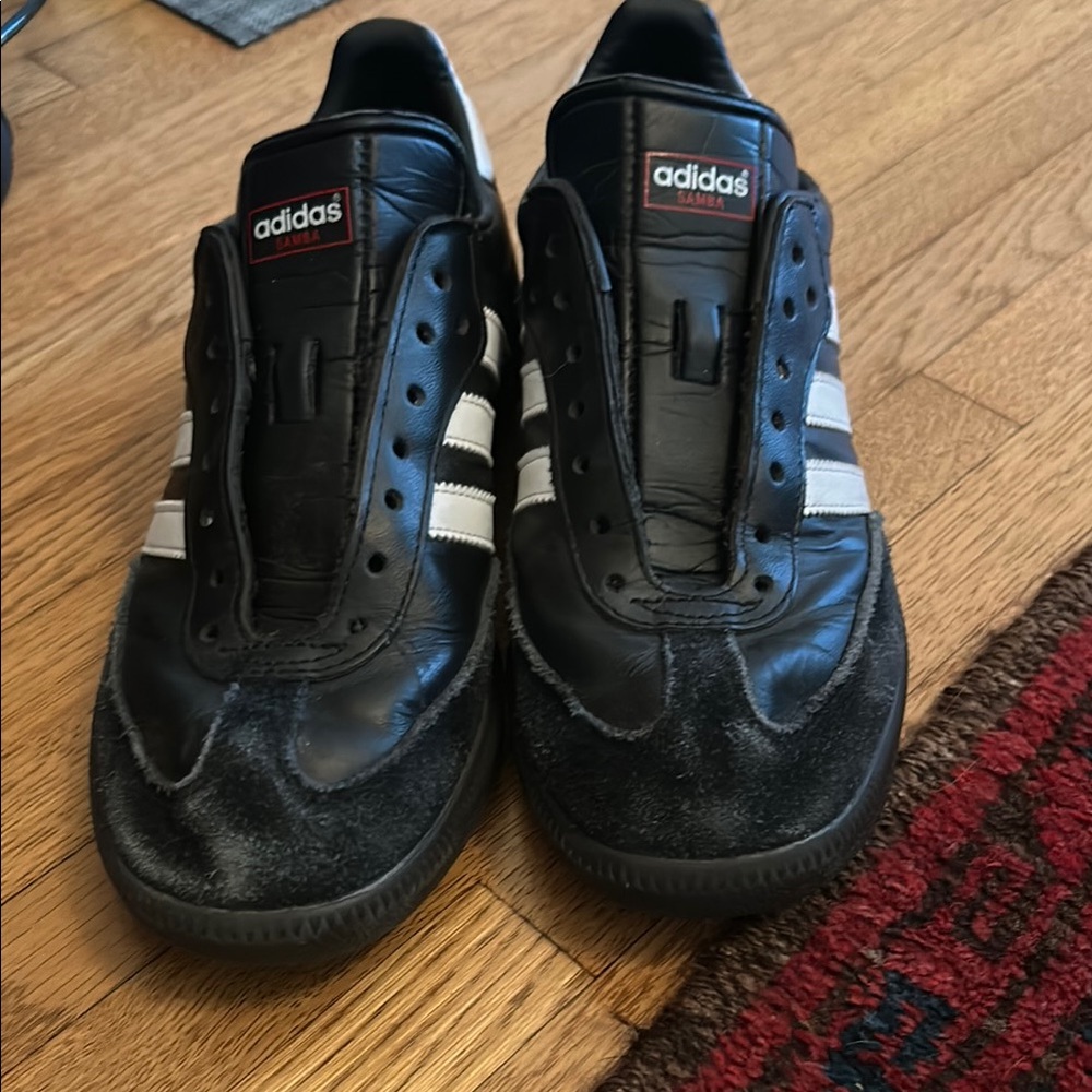 Adidas Sambas Black and White Sneakers